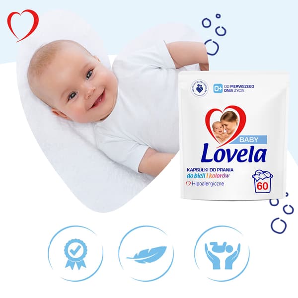 013913 Lovela Pesukapselit 60 kpl