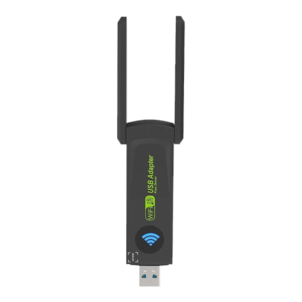 Kaksikaistainen USB 3.0 WiFi-verkkoadapteri AC 1300 Mbps Internet