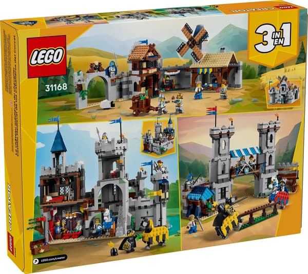 LEGO Creator 31168 Middelalderridderborg