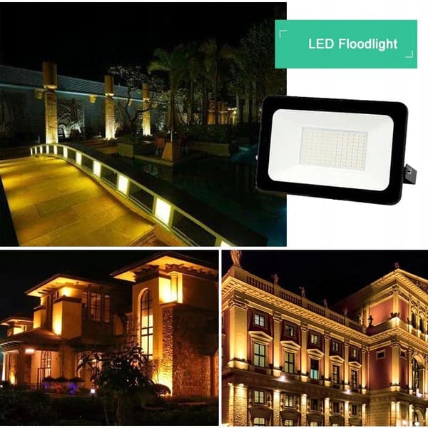 HALOGENLAMPA LED-STRÅLKASTARE 20W EFFEKTCERTIFIKAT