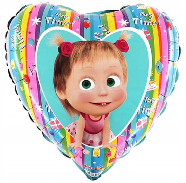 18'' Masha-karhu -ilmapallo, 1 kpl.