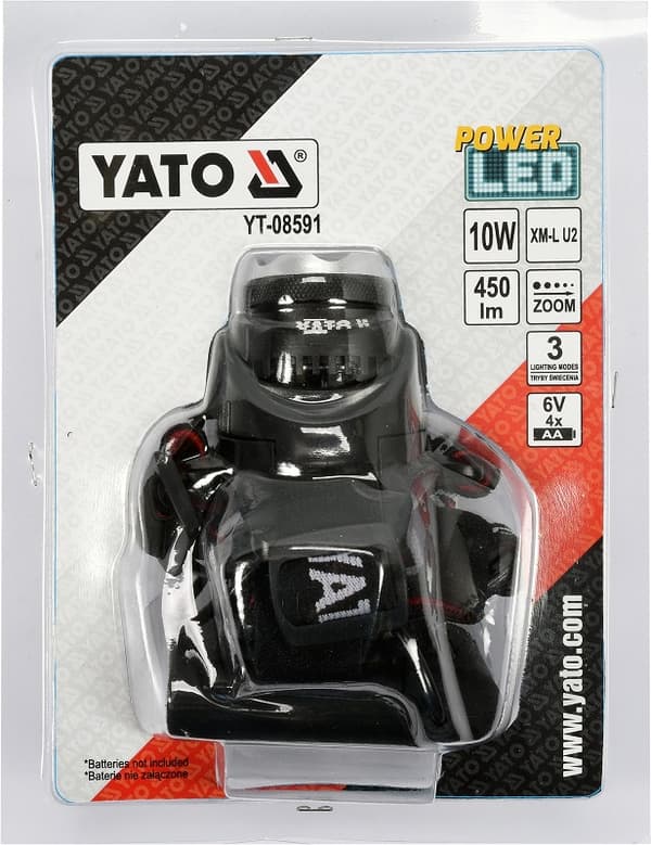 XM-L2 CREE 10W OTSALAMPPU - YT-08591
