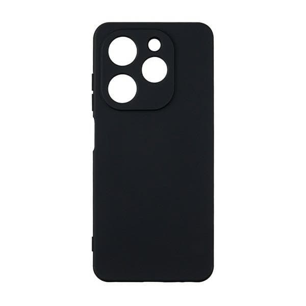 Beline Etui Silicone TECNO Spark Go 2024 musta/musta