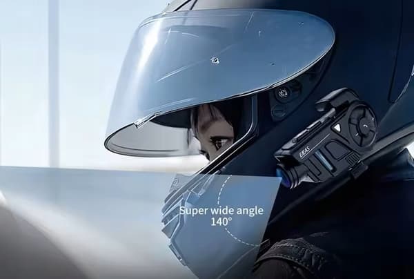 PREMIUM EJEAS K1 pro MESH Motorcykel Intercom Bluetooth Wi-Fi + 2K Kamera