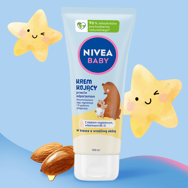 NIVEA BABY Beroligende creme mod bleierudslet 100 ml