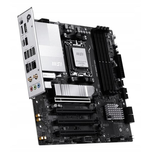 MSI PRO B850M-P WIFI emolevy, Micro ATX, musta, Wi-Fi 7