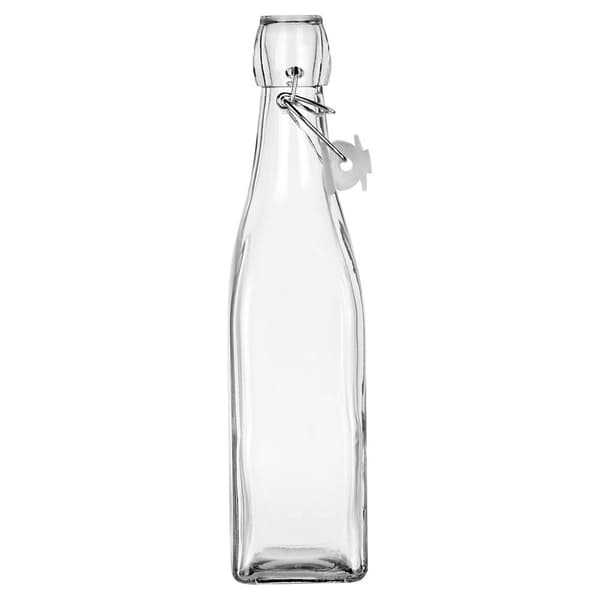Glasflaska med klipp 530 ml