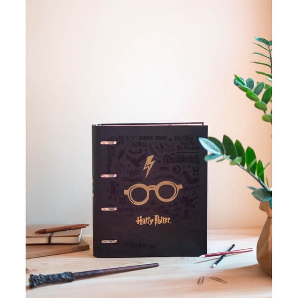 Harry Potter - A4-pärm (4 ringar, resår)
