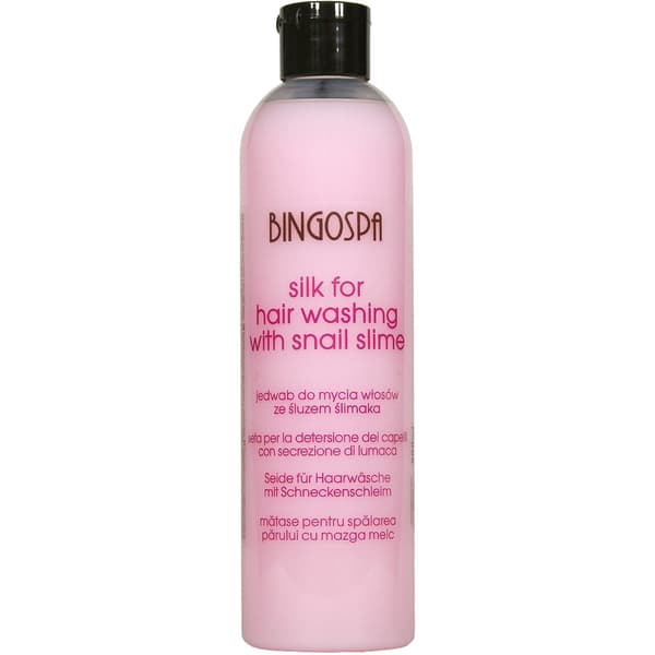 Bingospa hårvask silke med snegleslim