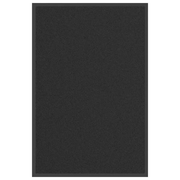 vidaXL dørmåtte sort 60x90 cm