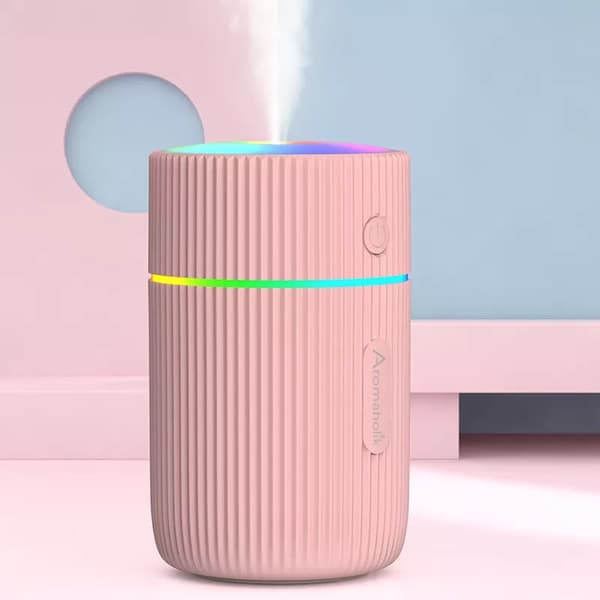 USB LED Billuftfugter Pink | Aromaterapi - Lugtneutralisator