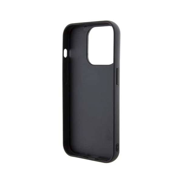 Karl Lagerfeld 3D gummi multilogo - iPhone 15 Pro cover (sort)