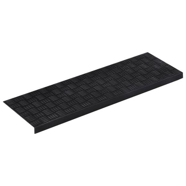 vidaXL trappetrin, 10 stk., 25x75 cm, gummi