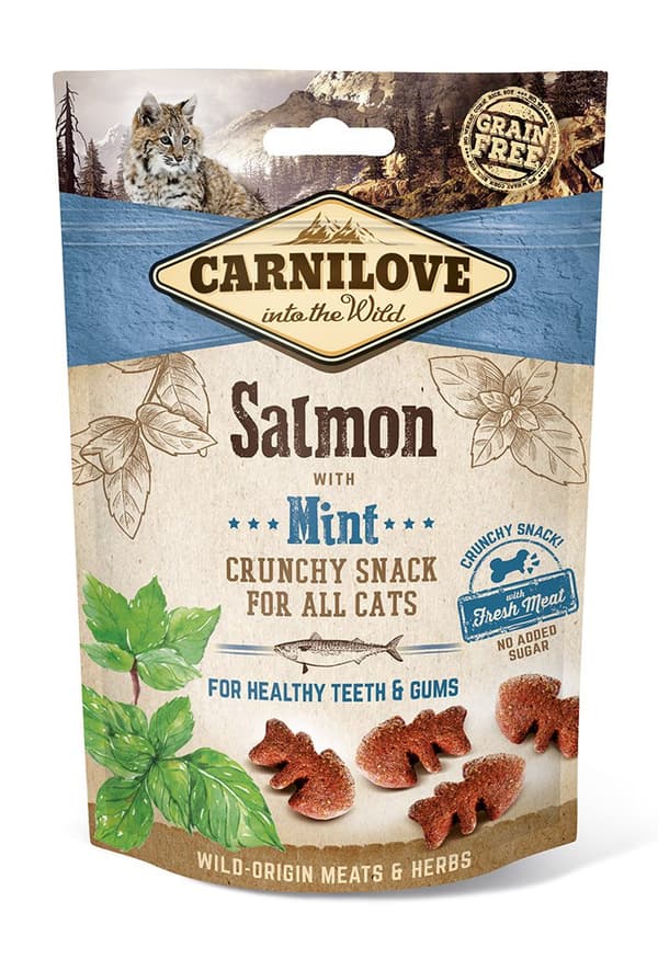 Carnilove | Sprød Snack | 50g pose - Laks 50g