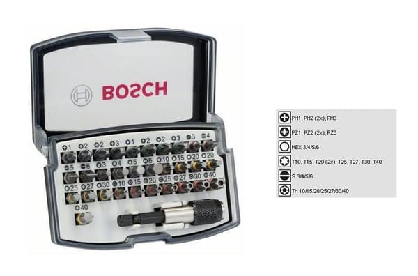 BOSCH BITSÆT 32 dele