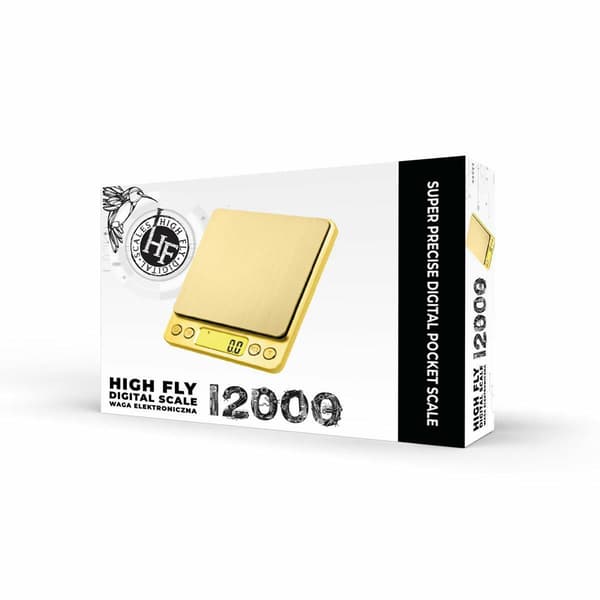High Fly I2000 elektronisk våg 500g 0.01g