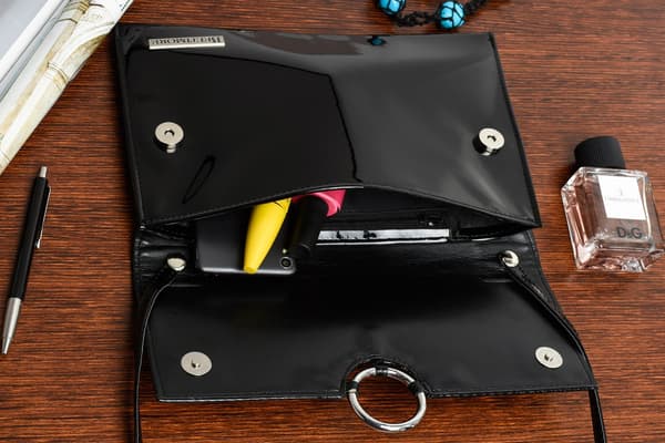 Original dame clutch med stiv rem