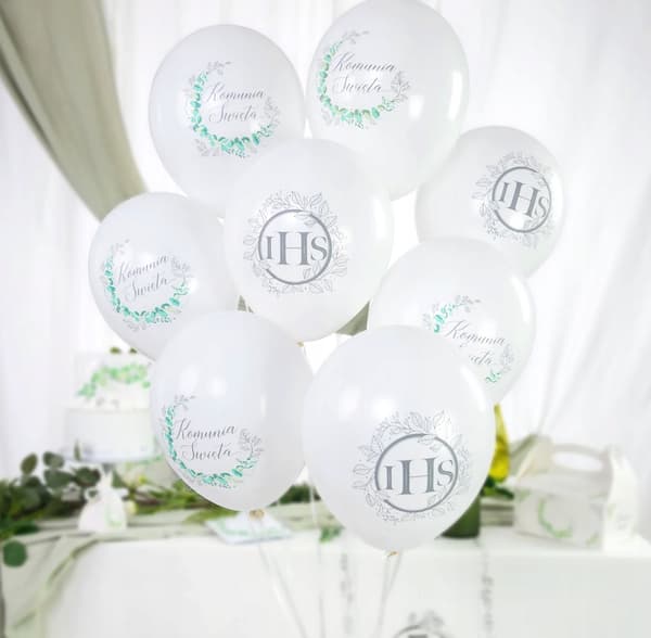 Nattvardsballonger Silver Organiska 6 st.