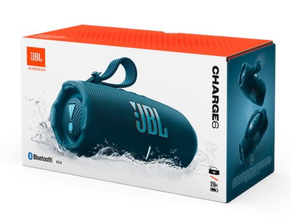 JBL Charge 6 trådlös högtalare – blå