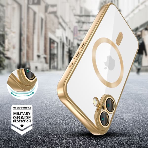 TECH-PROTECT MAGFLEX MAGSAFE IPHONE 16 SKINNENDE GULD