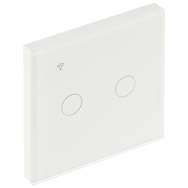 ATLO-TB2-TUYA Wi-Fi dobbelt smart touch-lysafbryder, Tuya Smart