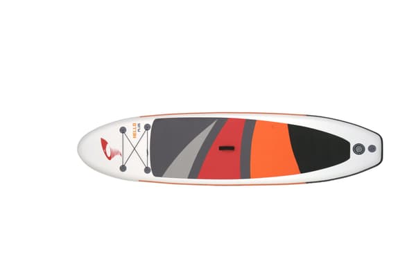 HYDRO STAR SUPBRÄDA HELLO PLUS FÖR SIMNING, UPPBLÅSBAR, ORANGE, 320 cm