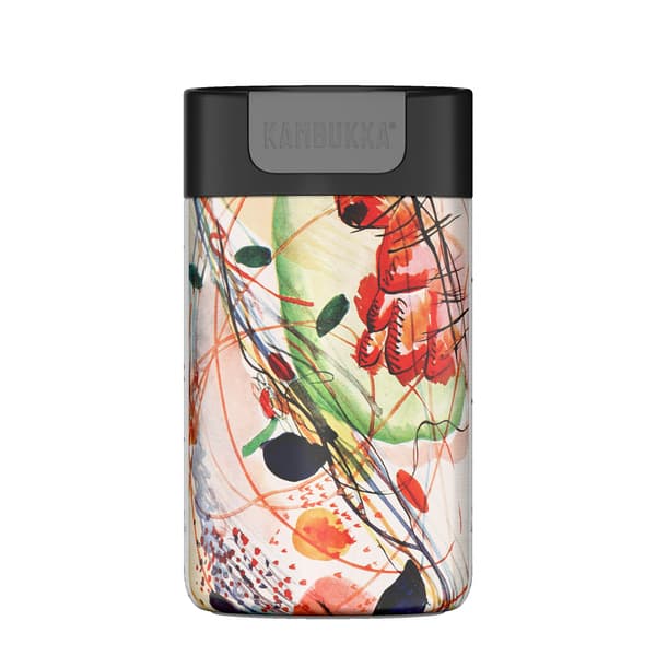 Kambukka Olympus termosmugg med akvarelltryck 300ml