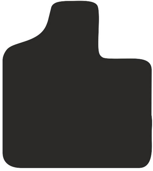 polyamid førermåtte med gummibagside til Chrysler Voyager IV minivan 2000-2008