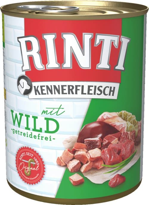 Rinti | Kennerfleisch | 800g burk - Game 800g