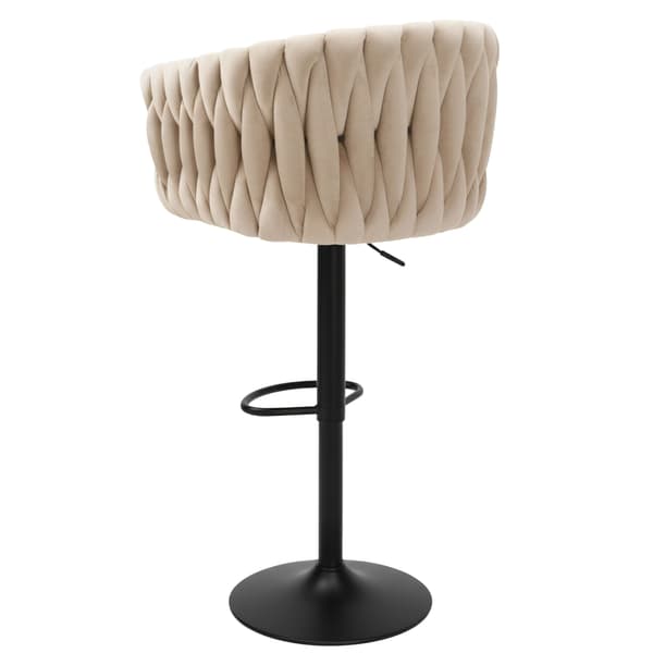 Cofton musta beige samettinen baarijakkara