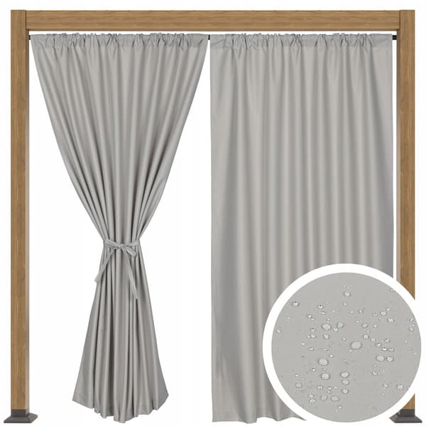 Terrassehaveforhæng T 155x280 ecru