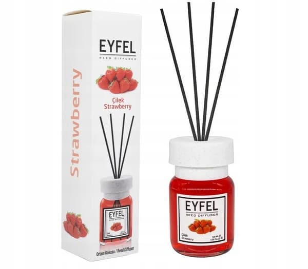 Eyfel - luftfrisker i form af pinde Jordbær 120ml
