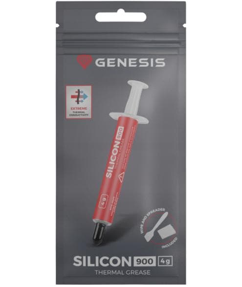 GENESIS Silicon 900 kylpasta 4g grå