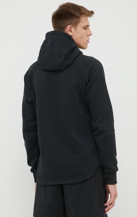 Reebok sort hættetrøje med logo S 0A7C4_A* BAGGRUNDE