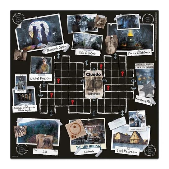 Yhteispeli HASBRO Cluedo Wednesday Monivärinen