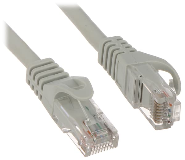 Patchkabel RJ45/6/1.0-grå 1.0 m