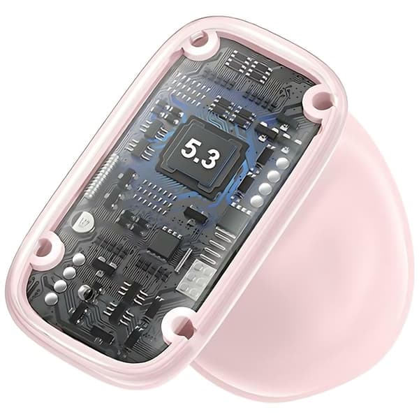 USAMS Bluetooth 5.3 TWSTD-serien trådløse hovedtelefoner lyserøde BHUTD03 (TD22)