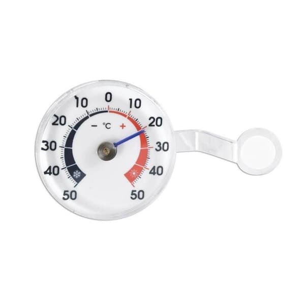 Udendørs termometer til vindue