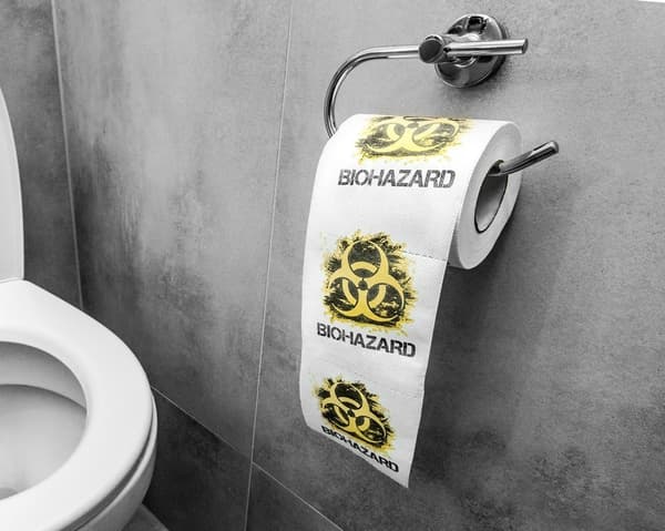 BIOHAZARD XL toiletpapir 1 stk.