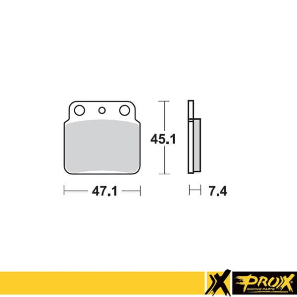 Prox Levyjarrupalat Suzuki LTZ 400/LTR 450 Laadukas kiinteä