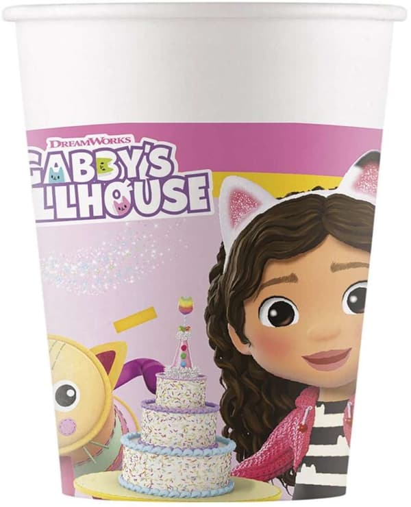 Gabi kattehus papkrus 200ml 8 stk.