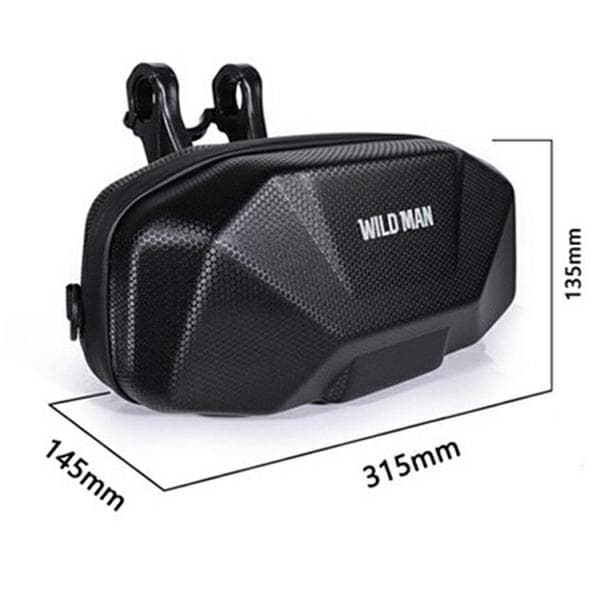 WILDMAN X9 3.5L Cykelsteltaske Sort