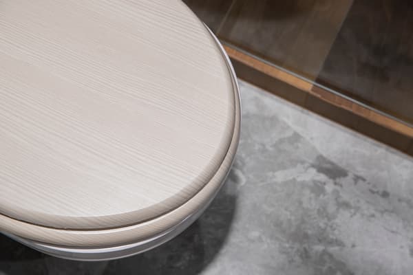 VIT MDF-TOALETTSITTE