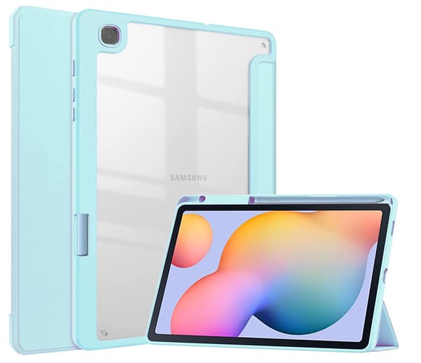 Samsung Galaxy Tab S6 Lite 10.4 läpinäkyvä kynäkotelo