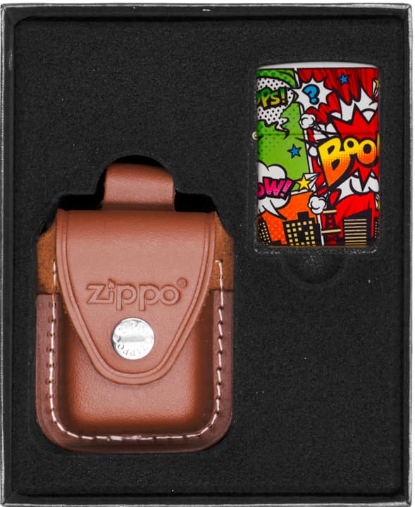 Zippo sæt lighter POP ART by gave nr. 2