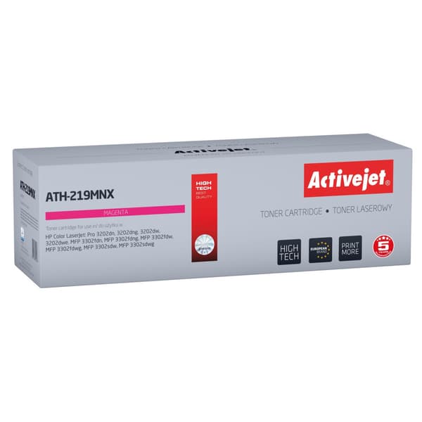 Activejet ATH-219MNX toner til HP 219X, magenta, 2500 sider