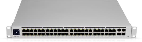 Ubiquiti USW-Pro-48 52p Managed Switch, 48 portar, Silver