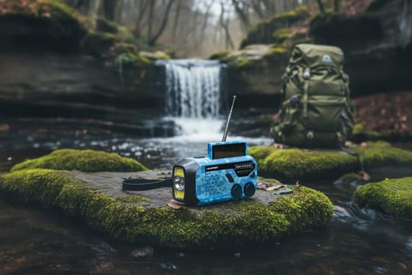 Radio BLAUPUNKT ER10BC Survival Blå-Sort