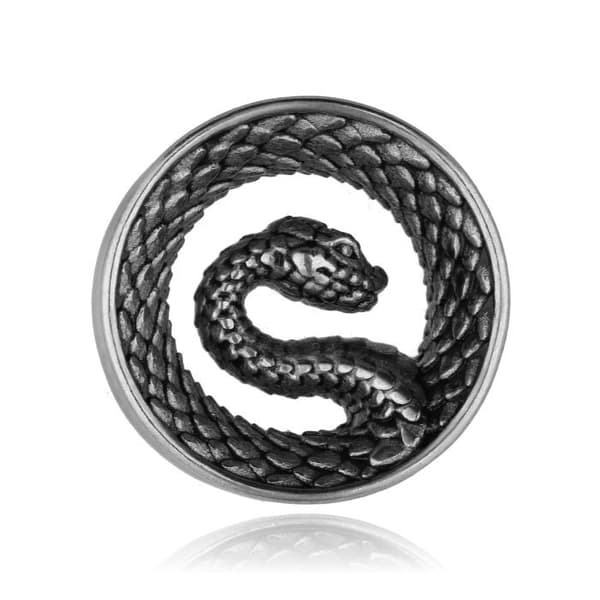 Sadeltunnel - slang - silver - PT-036 8 mm