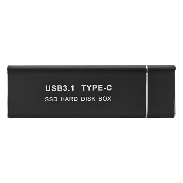 USB-C 3.1-adapter för M.2 NGFF SSD SATA III-diskhölje